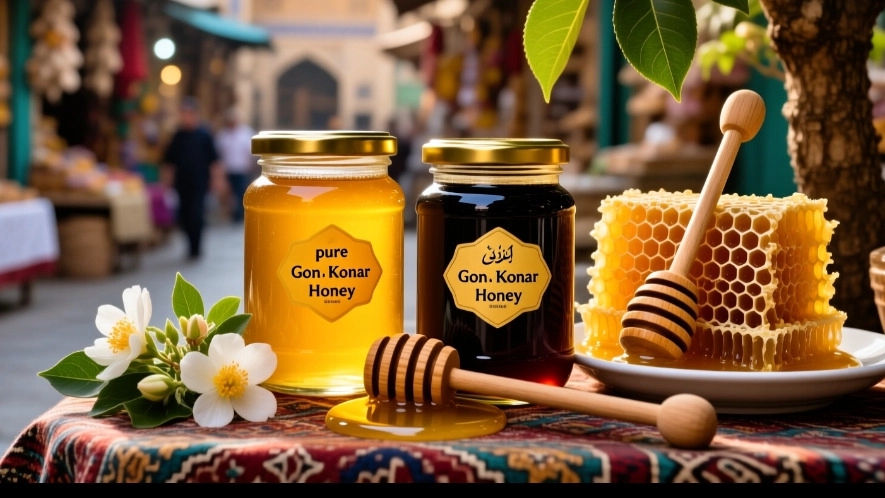 عسل گون و کنار اصل اصفهان